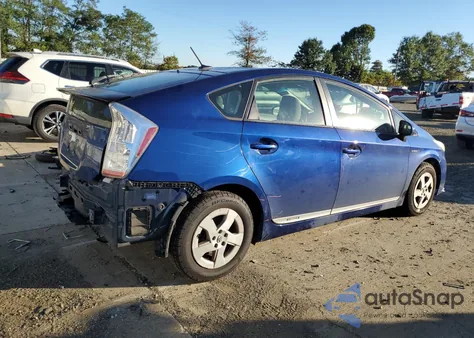 2011 Toyota Prius from USA, damaged, VIN JTDKN3DU4B0312009
